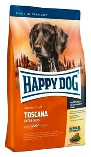 Happy Dog Корм для собак Supreme Sensible - Toscana с уткой и лососем фото